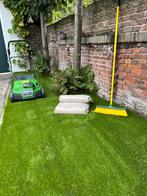 Wij vegen, reinigen en borstelen uw kunstgras gazon schoon🤩, Tuin en Terras, Ophalen, Nieuw, 20 m² of meer, Kunstgras