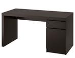 Bureau Malm zwart, Ophalen, Gebruikt, Bureau