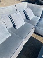 !!ACTIE!! Stonewash hoekbank, gratis levering, Ophalen of Verzenden, Zo goed als nieuw, 150 cm of meer, Vierpersoons of meer