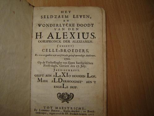 1711 Het seldzaem leven en wonderlycke doodt, Antiek en Kunst, Antiek | Boeken en Bijbels, Ophalen