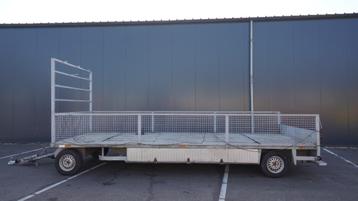 ROLL-ON 2-Assige platte schamel aanhanger 3.000kg beschikbaar voor biedingen