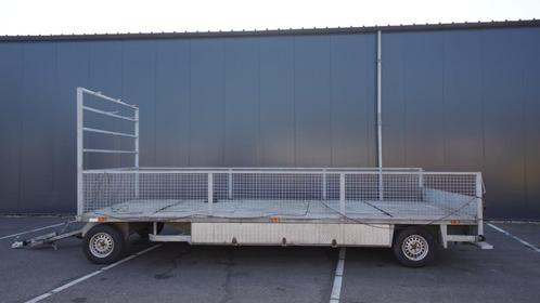 ROLL-ON 2-Assige platte schamel aanhanger 3.000kg, Auto diversen, Aanhangers en Bagagewagens, Gebruikt, Ophalen