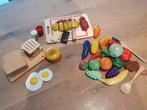 groente, brood en meer speelgoed voor in kinderkeuken., Gebruikt, Ophalen