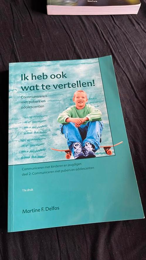 Martine Delfos - Ik heb ook wat te vertellen, Boeken, Wetenschap, Zo goed als nieuw, Verzenden