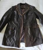 Leren jas van Gerry Weber, Kleding | Dames, Jassen | Zomer, Bruin, Maat 42/44 (L), Ophalen of Verzenden, Zo goed als nieuw