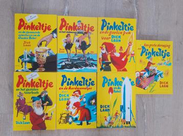 7 stuks Pinkeltje boeken van Dick Laan ongelezen beschikbaar voor biedingen