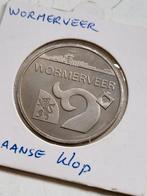 Wormerveer Zaanse Klop penning 25 jaar Zaanstad, Postzegels en Munten, Ophalen of Verzenden, Overige materialen