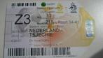 Kaartje Nederland - Tsjechië 2003 EK kwalificatie, Ophalen of Verzenden, Gebruikt, Overige binnenlandse clubs, Overige typen