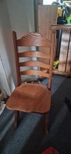 Eikenhouten stoelen 4 stuks gratis, Ophalen of Verzenden