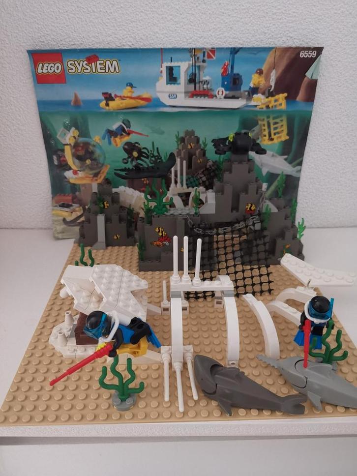 Lego 6559 Deep Sea Bounty compleet, Kinderen en Baby's, Speelgoed | Duplo en Lego, Gebruikt, Lego, Complete set, Ophalen of Verzenden