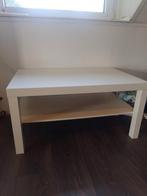 Witte salontafel lack (ikea), Huis en Inrichting, Tafels | Salontafels, Ophalen, Gebruikt, 100 tot 150 cm, 50 tot 100 cm