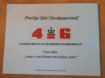Sinterklaas Boekje 4=6 Supermarkten beschikbaar voor biedingen