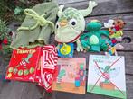 Kikker max velthuijs boek verteltas handpop vingerpoppetjes, Ophalen, Gelezen