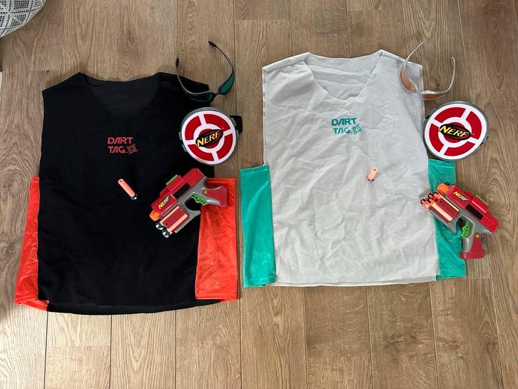 Nerf Crossfire Dart Tag Set - Compleet!, Kinderen en Baby's, Speelgoed | Overig, Gebruikt, Jongen of Meisje, Ophalen of Verzenden