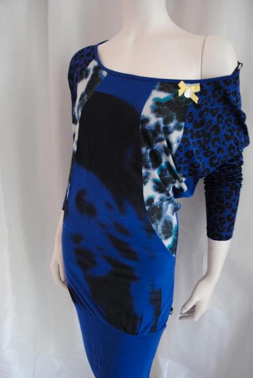Nieuw!Silver Creek jurk-tuniek gezicht, M paars, Kleding | Dames, Jurken, Nieuw, Maat 38/40 (M), Paars, Boven de knie, Verzenden