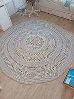 Prachtig gehaakt kleed, Gebruikt, Beige, Rond, 200 cm of meer