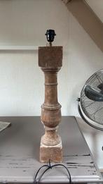 Landelijk klassiek Houten Baluster Lampvoet, Ophalen, Gebruikt, Landelijk klassiek vintage, Minder dan 100 cm