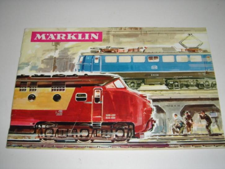 Marklin Catalogus 1965-1966, Hobby en Vrije tijd, Modeltreinen | H0, Zo goed als nieuw, Boek, Tijdschrift of Catalogus, Wisselstroom