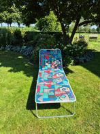 Retro strecher, Caravans en Kamperen, Kampeermeubelen, Ophalen, Zo goed als nieuw, Campingstoel