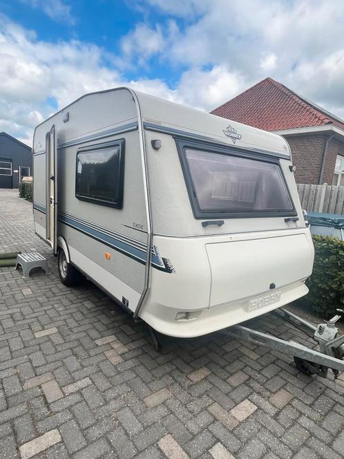 Hobby Classic 425 T - 1994, Caravans en Kamperen, Caravans, Particulier, tot en met 4, 750 - 1000 kg, Standaardzit, Hobby, Omvormbare zithoek