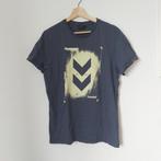 Hummel donkergrijs T-shirt maat M, Kleding | Heren, Sportkleding, Nieuw, Grijs, Algemeen, Maat 48/50 (M)