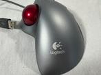 Logitech Trackman wheel, Computers en Software, Muizen, Rechtshandig, Muis, Ergonomisch, ‘LOGITECH’
