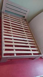 eenpersoonsbed (twijfelaar), Huis en Inrichting, Slaapkamer | Bedden, Ophalen, Zo goed als nieuw, 120 cm, 200 cm