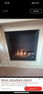 Ruby fires originele marmeren schouw zware kwaliteit, Ophalen, Zo goed als nieuw, Vrijstaande haard, Overige soorten