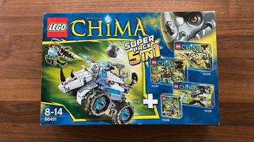 66491 Lego - Legends of Chima - Super Pack 5 in 1 *nieuw* beschikbaar voor biedingen