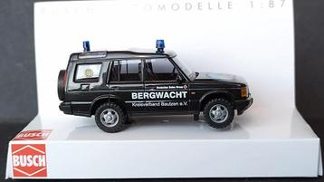 Land Rover Discovery 1 Bergwacht Bautzen 1:87 Busch Pol beschikbaar voor biedingen