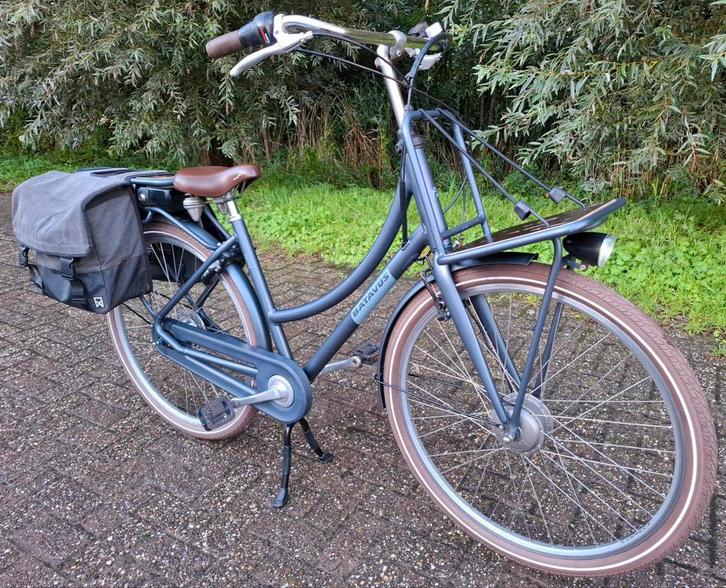Nette elektrische Batavus damesfiets/transportfiets, 50cm✅️, Fietsen en Brommers, Fietsen | Dames | Damesfietsen, Zo goed als nieuw