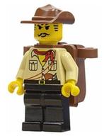 Lego adventures Johnny Thunder with Backpack, Lego, Zo goed als nieuw, Verzenden