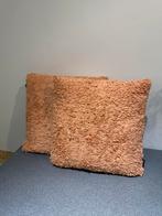 2 x teddy kussen apricot, -, -, Vierkant, Nieuw