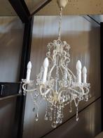 zesarmige kroonluchter dimbare Led lampen, Ophalen, Gebruikt, Klassiek, Glas