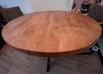 Eettafel 130 cm rond, Huis en Inrichting, Tafels | Eettafels, Ophalen, Rond, Metaal, 100 tot 150 cm