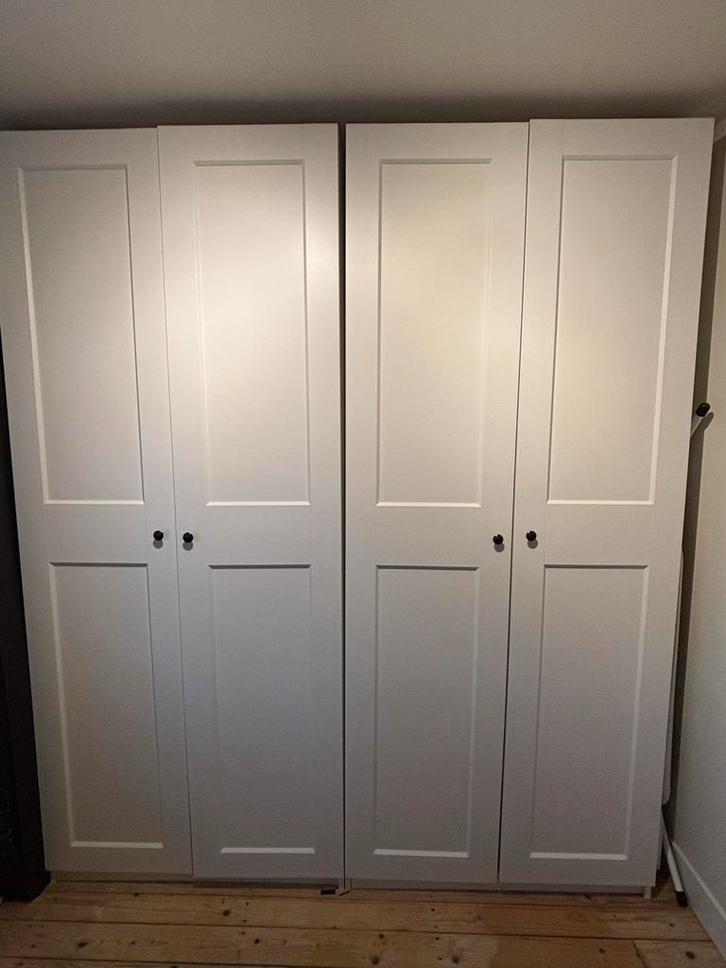 2x Pax kledingkast 1m breed, 236 hoog, complete inrichting, Huis en Inrichting, Kasten | Kledingkasten, Gebruikt, 200 cm of meer