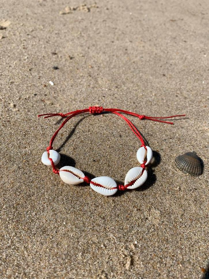 Enkelbandjes, Sieraden, Tassen en Uiterlijk, Enkelbandjes en Enkelkettinkjes, Nieuw, Overige materialen, Met bedels of kralen