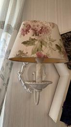 Set van 2 brocante wandlampjes, Ophalen, Zo goed als nieuw, Rond