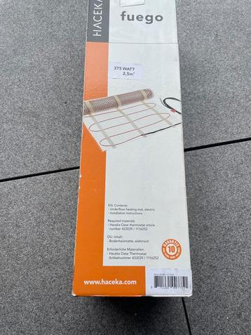 Elektrische Vloerverwarming Mat - Nieuw! beschikbaar voor biedingen