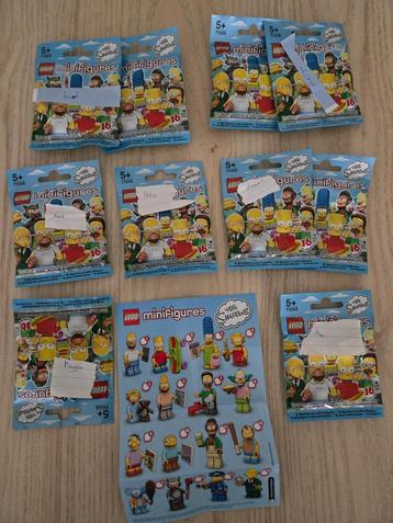 Lego Simpsons Series 1 minifigures sealed in zakje beschikbaar voor biedingen