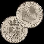 rijksdaalders juliana, Postzegels en Munten, Munten | Nederland, Ophalen of Verzenden, Koningin Juliana, 2½ gulden