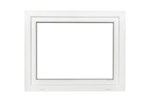 Kunststof Kozijn Draaikiep  B100 H90cm Wit, Doe-het-zelf en Verbouw, Kozijnen en Schuifpuien, Nieuw, Raamkozijn, Kunststof, Inclusief glas