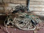 Partij Snoeren en Kabels om te Strippen, Ophalen, Gebruikt, Kabel of Snoer