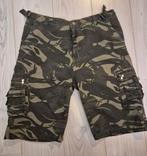 Stoere army korte wijde broek zakken M, Kleding | Heren, Broeken en Pantalons, Verzenden, Groen