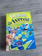 Ontdek de Wereld - Compleet!, Hobby en Vrije tijd, Gezelschapsspellen | Bordspellen, Een of twee spelers, Ophalen, Gebruikt, Reisspel