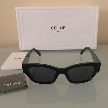 Celine zwarte monochrome zonnebrillen beschikbaar voor biedingen