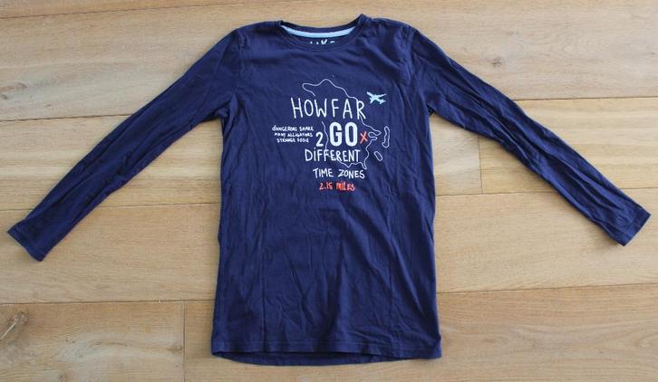 Longsleeve van Hema 158/164, Kinderen en Baby's, Kinderkleding | Maat 158, Gebruikt, Jongen, Shirt of Longsleeve, Ophalen of Verzenden