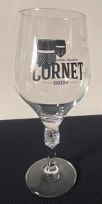Groot Cornet bierglas op voet. Hoogte 23,5 cm., Ophalen of Verzenden, Zo goed als nieuw, Glas of Glazen, Overige merken