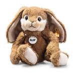 Steiff 067471 Bommel Schlenker haas, 28cm., Verzamelen, Beren en Cherished Teddies, Info@steiff.com, Steiff, Steiff, Stoffen beer