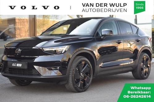 Volvo EC40 Ultra Black Edition Extended Range 252pk/82kWh |, Auto's, Volvo, Bedrijf, ABS, Achteruitrijcamera, Adaptieve lichten